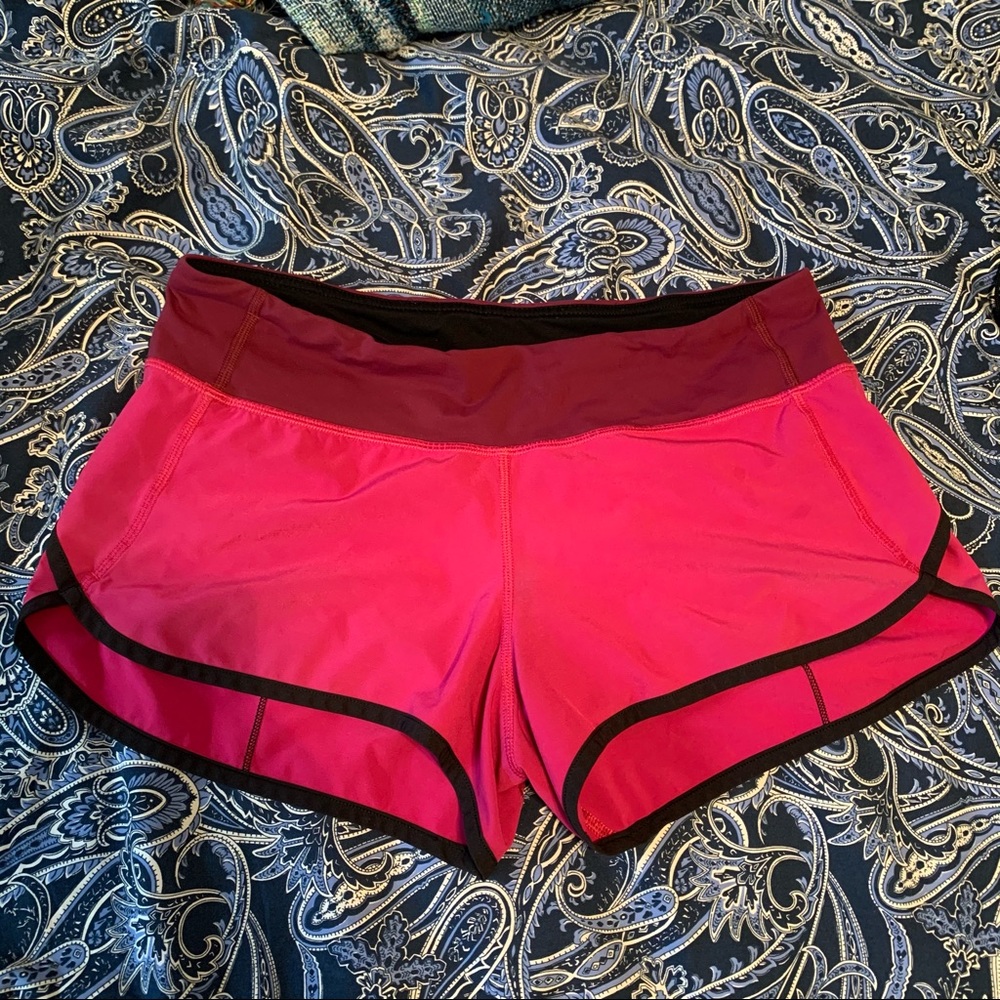 Pink lululemon Speed Short (6)